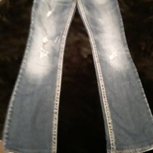 Silver jeans